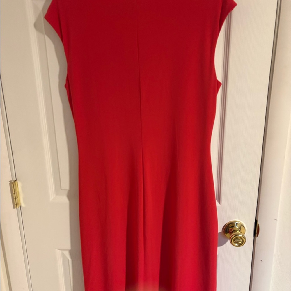 Ralph Lauren Vibrant Red Dress - Picture 3 of 5
